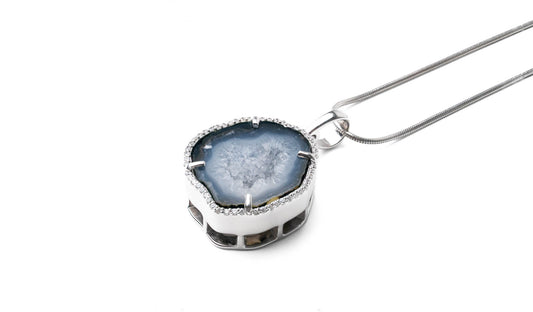 One of a kind: coconut geode