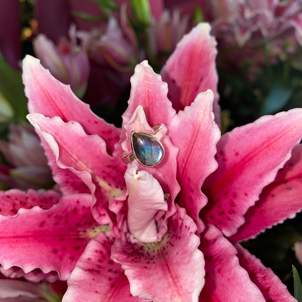 The Labradorite Ring
