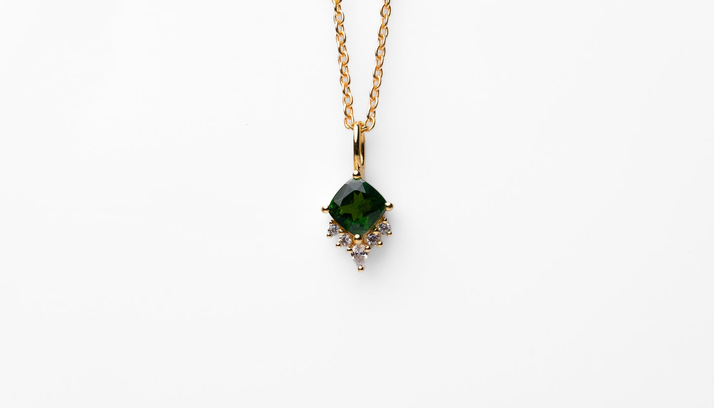 Chrome Diopside Ketting