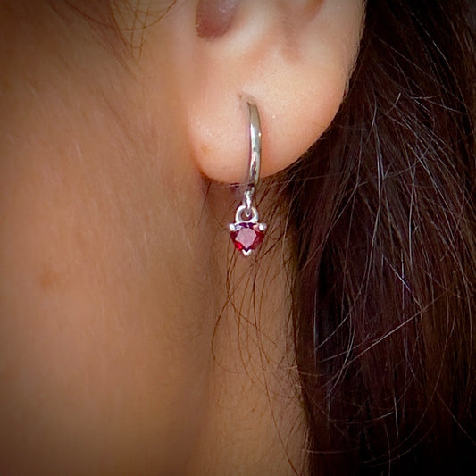 The Radiant Ember Oorbel