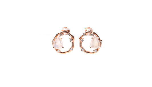 Lunar Rose Earring