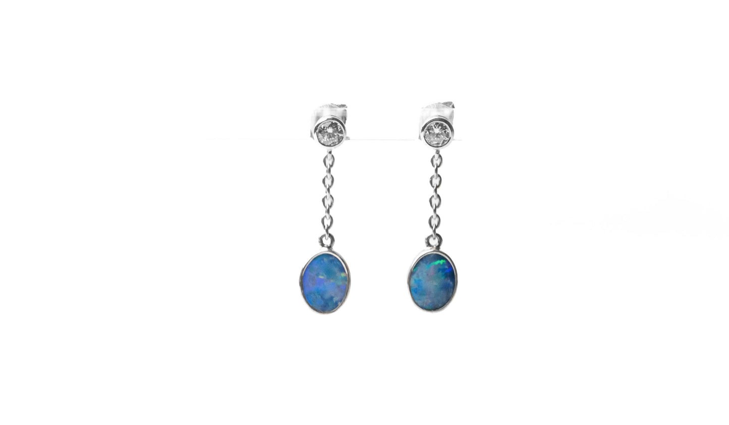 L’Australian Opal Earrings
