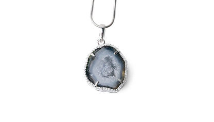 One of a kind: coconut geode