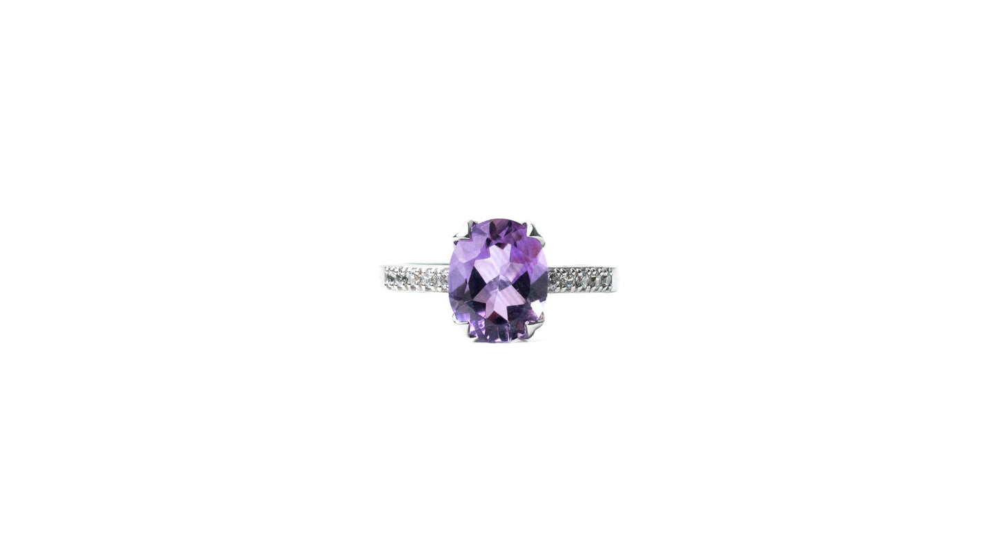Regal Amethyst Ring