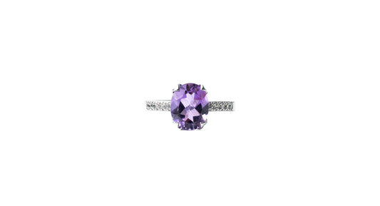 Regal Amethyst Ring