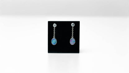 L'Australian Opal Earring