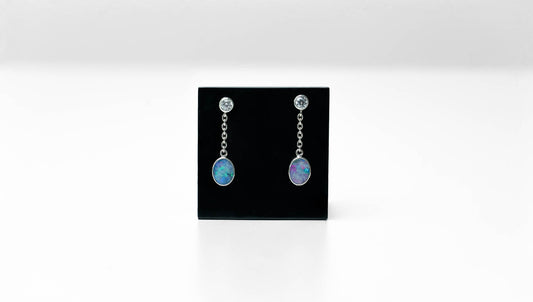 L'Australian Opal Earring