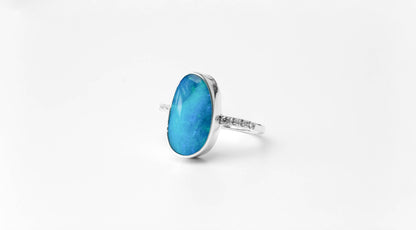 L' Australian Opal Ring