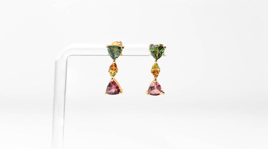 Celestial Tourmaline Earring