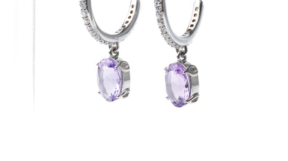 Regal Amethyst Earring