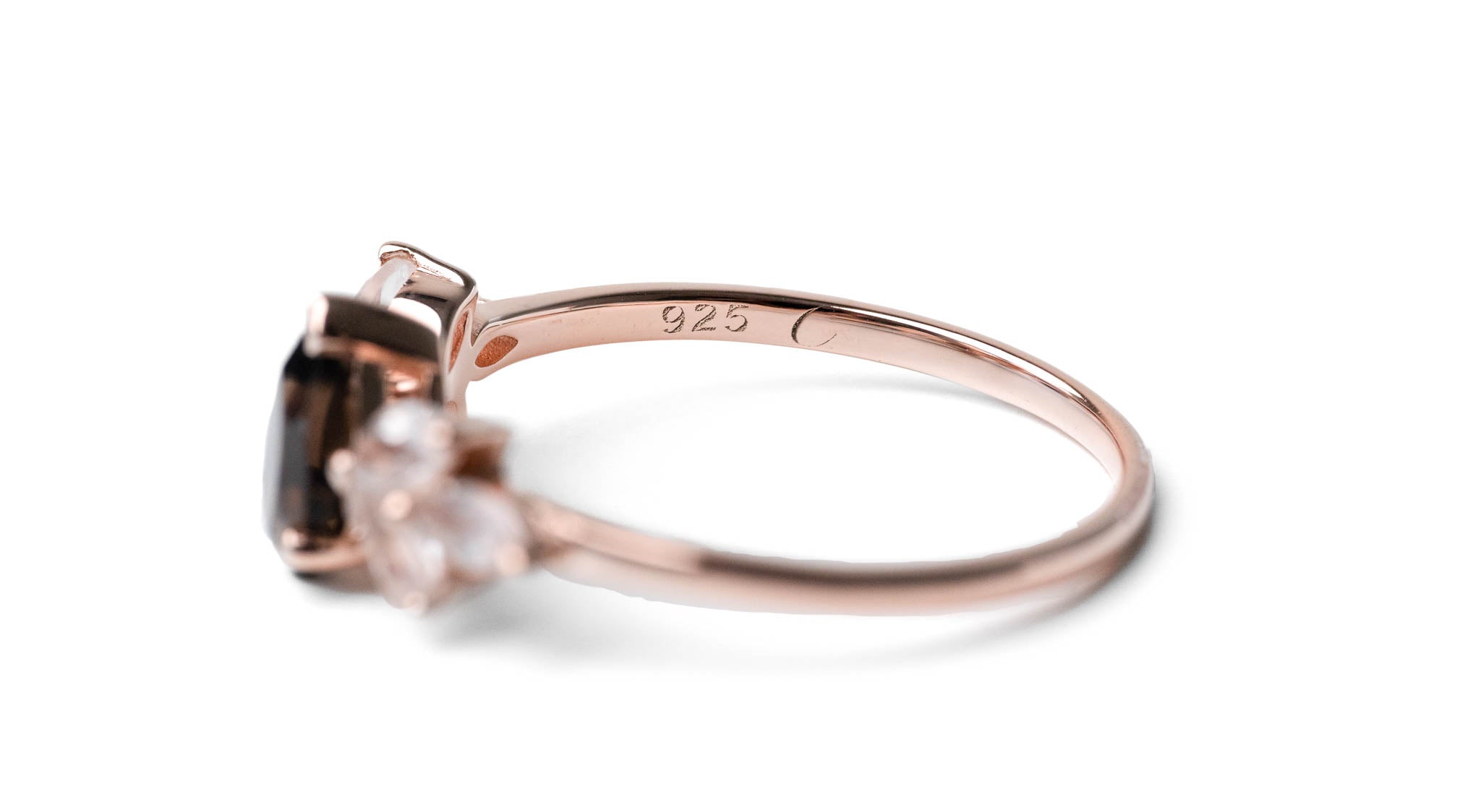 Rose Smoky Ring
