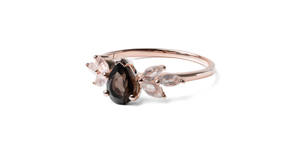 Rose Smoky Ring