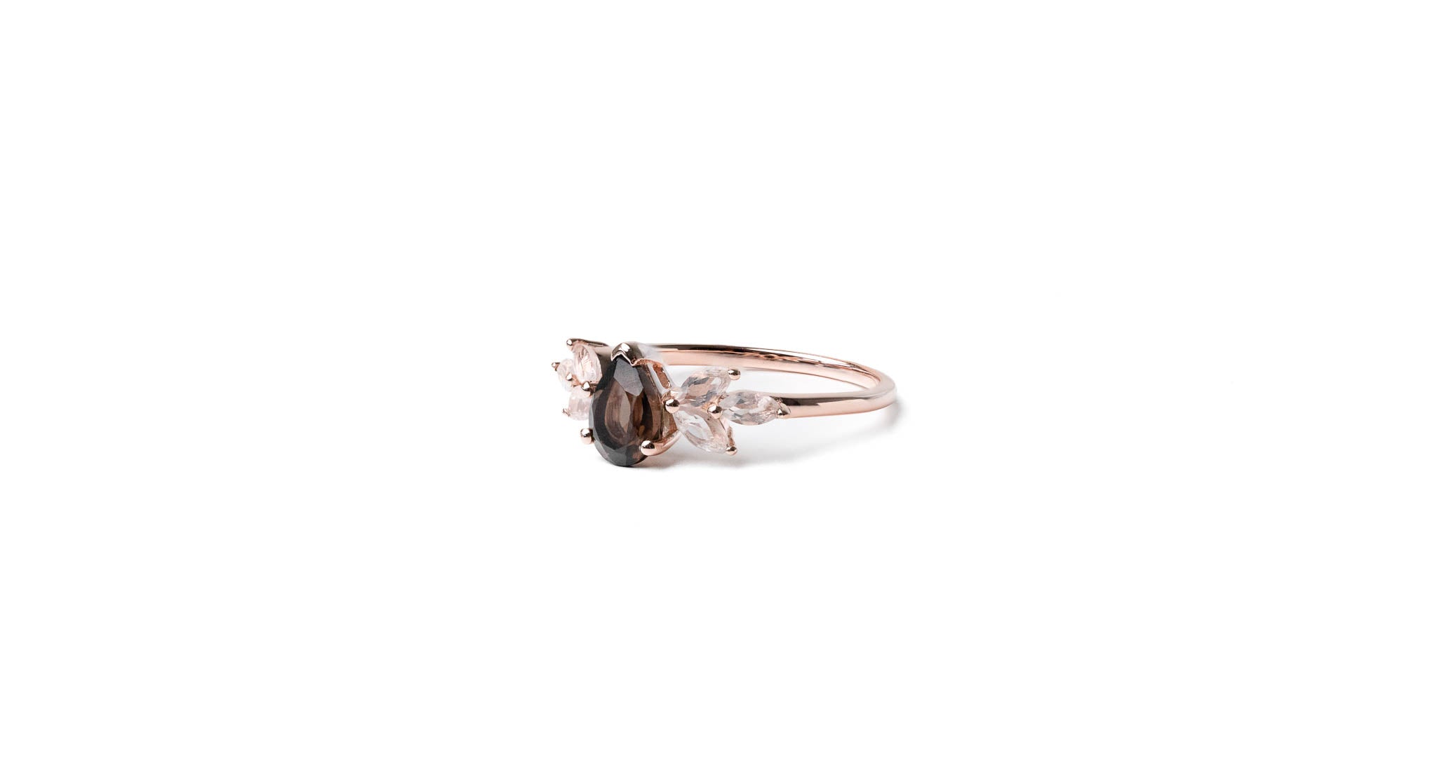 Rose Smoky Ring