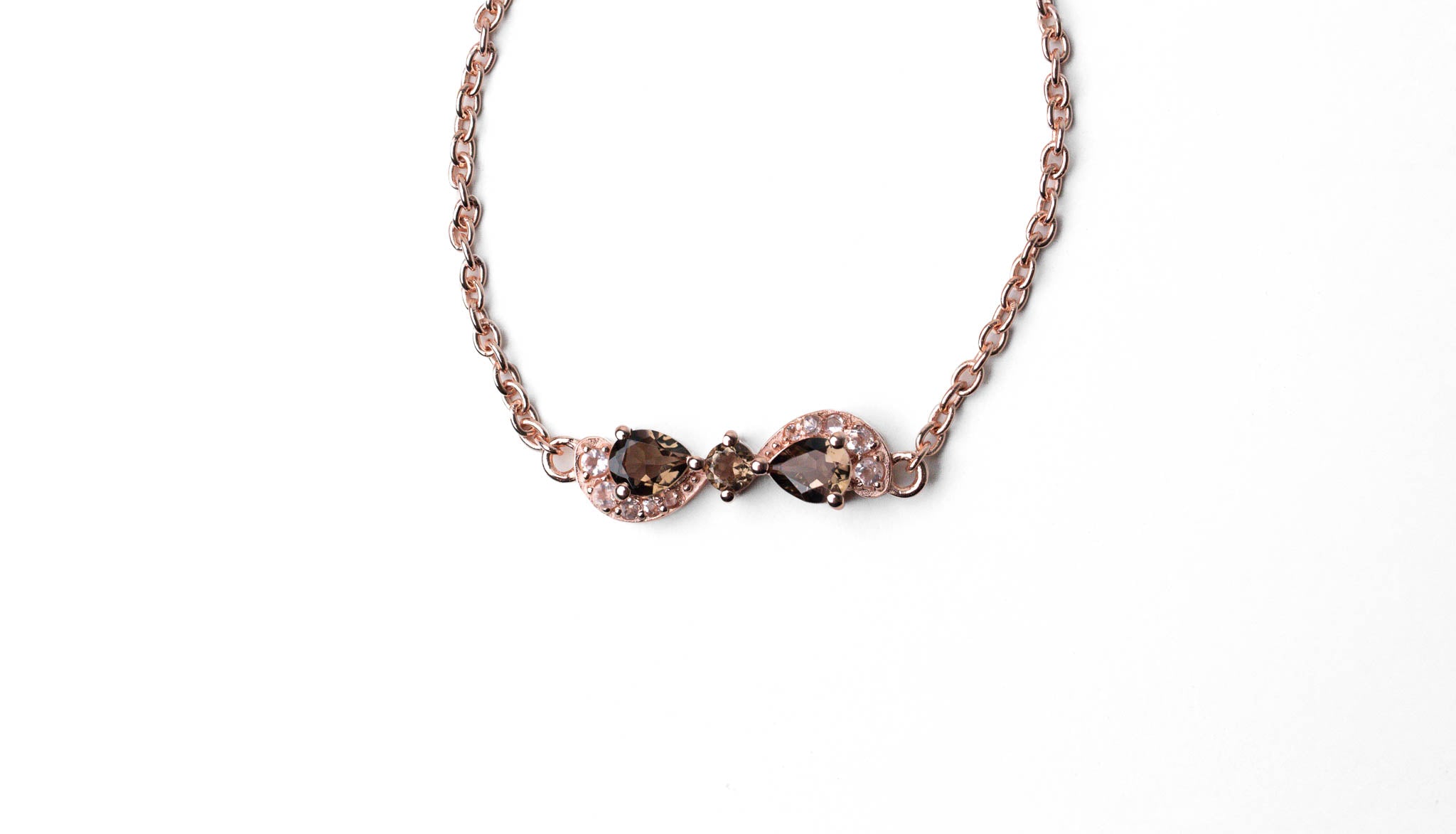 Rose Smoky Bracelet