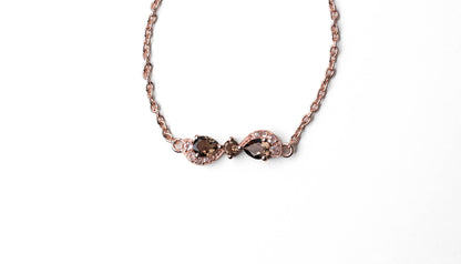 Rose Smoky Bracelet