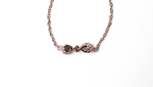 Rose Smoky Bracelet