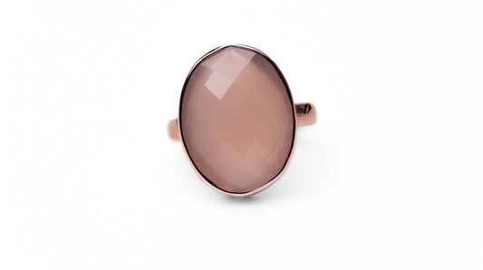 The Rose Chalcedony Ring