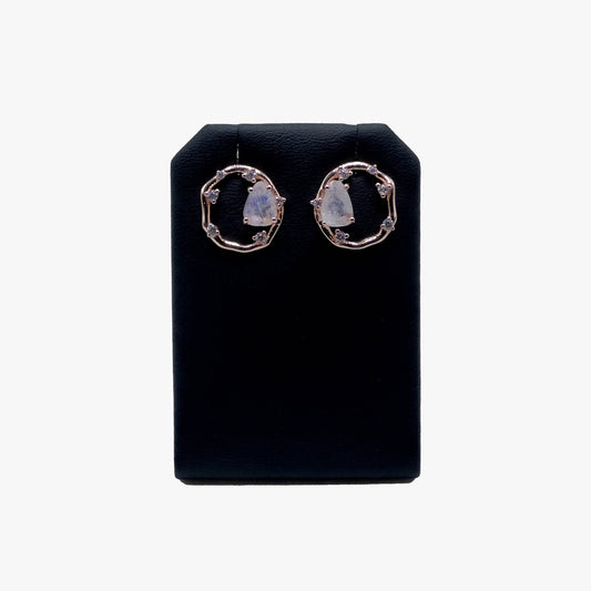 Lunar Rose Earring